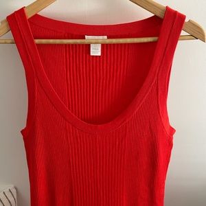 H&M ribbed maxi dress